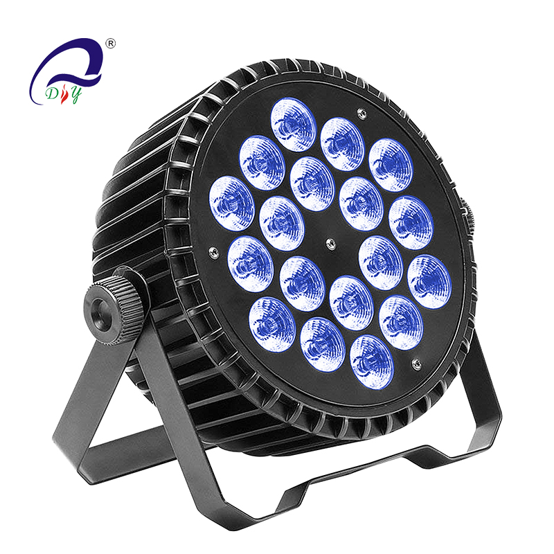 PL35 18PCS Silent Aluminum LED Wash Par nachtclub Light